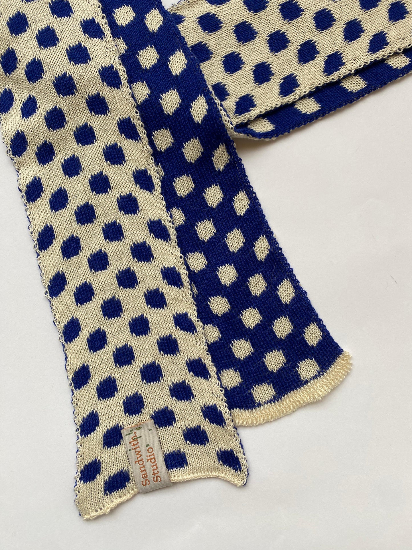 Dotty Cotton Scarf