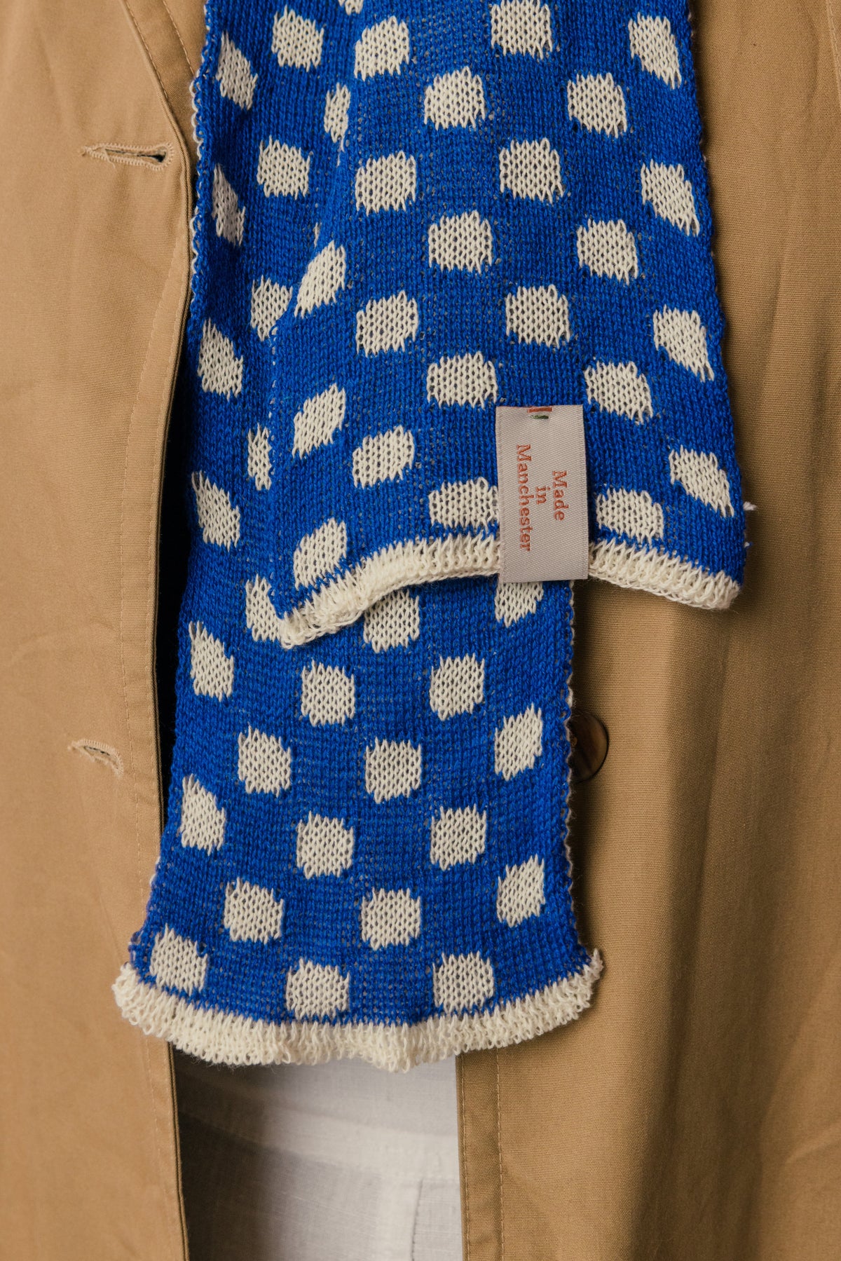 Dotty Cotton Scarf