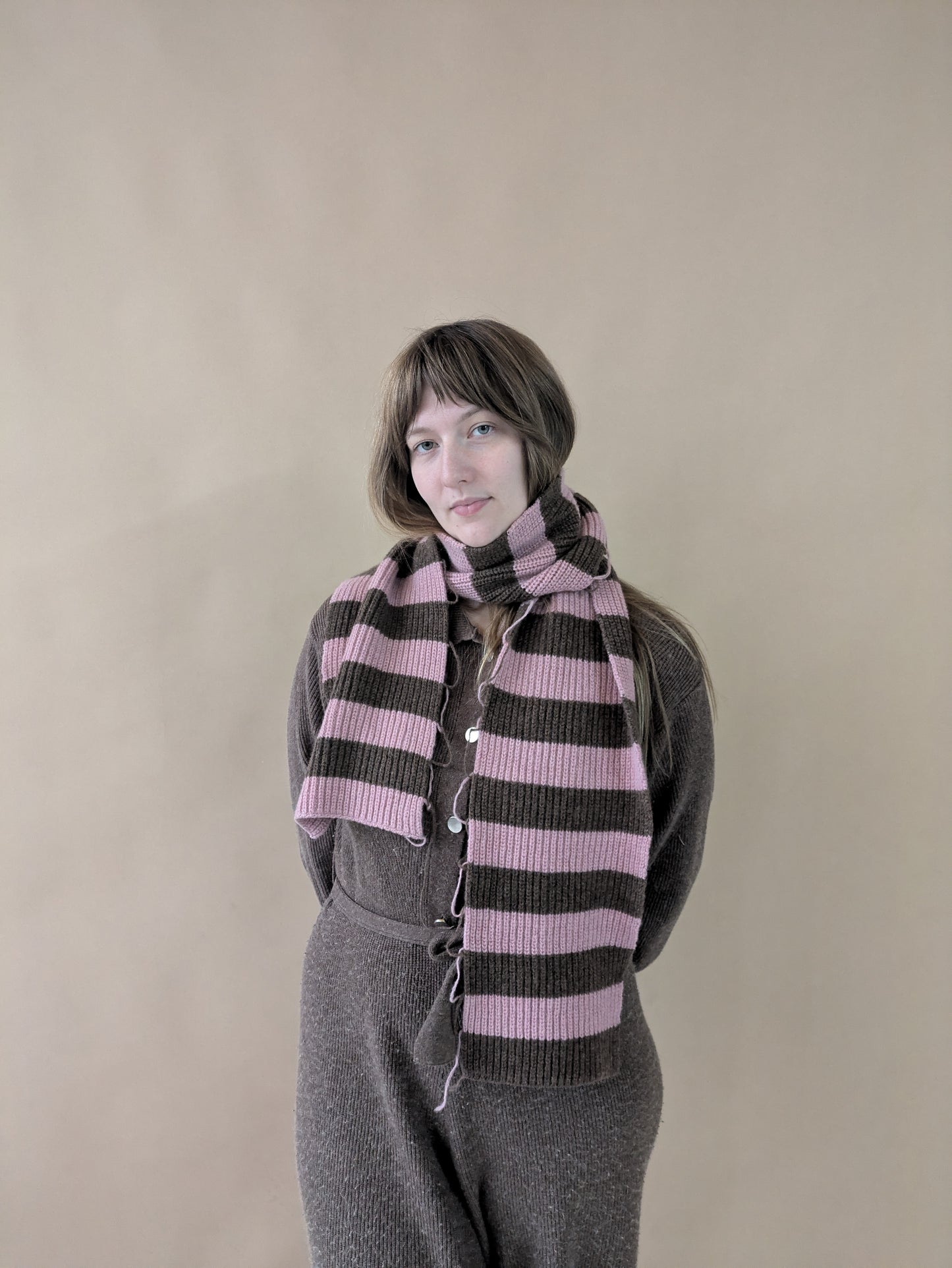 Mini Bobby Striped Scarf