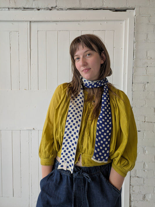 Dotty Cotton Scarf
