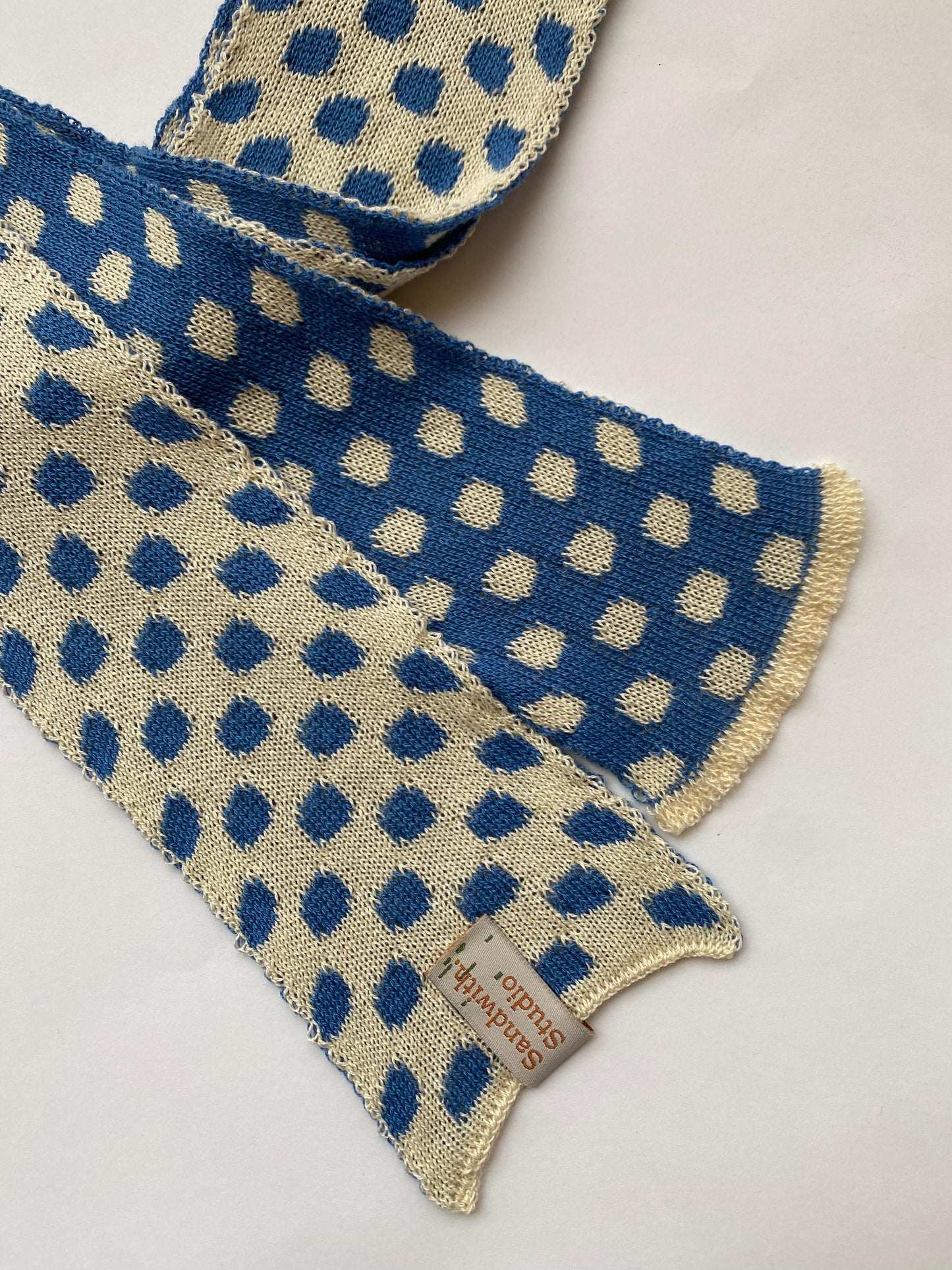 Dotty Cotton Scarf