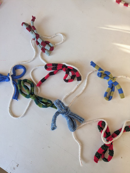 Knitted Christmas Garland Workshop